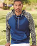 Colorblocked Cosmic Fleece Hooded Sweatshirt