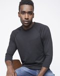 50/50 Raglan Three-Quarter Sleeve Tee