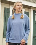 Women's Weekend Terry Mock Neck Pullover