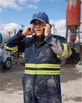 Enhanced Visibility Action Back Coverall