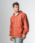 Vintage Hooded Rain Jacket