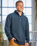 Ripple Fleece Snap Sweatshirt