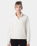 Women's Eco-Cozy Fleece Quarter-Zip Sweatshirt