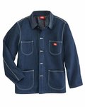 Fleece Lined Chore Denim Jacket
