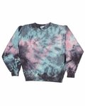 Premium Tie-Dyed Crewneck Sweatshirt