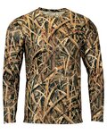 Oxford Performance Camo Print Long Sleeve T-Shirt