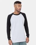 USA-Made Heavyweight Waffle Knit Thermal Raglan T-Shirt