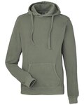 Pigment-Dyed Fleece Hooded Sweatshirt
