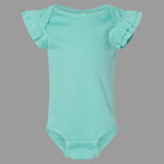 Infant Flutter Sleeve Baby Rib Bodysuit