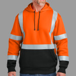 Ansi 107 Class 3 Heavy Duty Fleece Pullover Hoodie