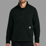 Textured Full Zip Fleece Jacket