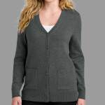 Women's Easy Care Button Up Cardigan Sweater