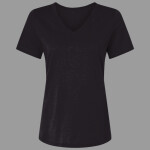 Women's USA-Made Fine Jersey V-Neck T-Shirt