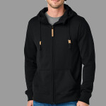 Space Dye Fleece Full Zip Hoodie