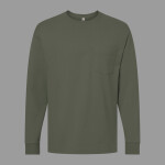 Unisex Super Heavyweight Long Sleeve Pocket Tee
