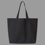 Jumbo Recycled Midweight Gusseted Canvas Tote