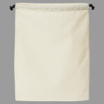 Double Cinch Recycled Canvas Shoe and Accessory Bag