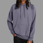 Unisex Organic CVC Fleece Pullover Hoodie