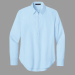 Women's Long Sleeve Modern Oxford Shirt