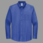 Tall Wrinkle Free Stretch Nailhead Shirt
