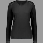 Ladies Super Soft-Spun Poly Long Sleeve Tee