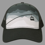 Printed Five-Panel Trucker Cap