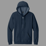 Softstyle ® Midweight Fleece Full Zip Hooded Sweatshirt