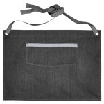 Domain Contrast Denim Waist Apron