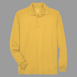 Men's Pinnacle Performance Long Sleeve Piqué Polo
