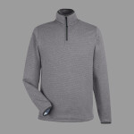 Men's Venture Heathered Stripe Quarter-Zip Pullover