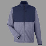 Men's Venture Heathered Stripe Hybrid Jacket