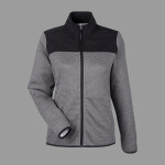 Women's Venture Heathered Stripe Hybrid Jacket