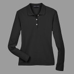 Women's Pima Piqué Long Sleeve Polo