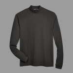 Unisex Sueded Jersey Mock Neck T-Shirt