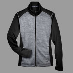 Women's Newbury Colorblock Mélange Fleece Full-Zip Jacket