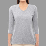 Women's Perfect Fit™ Bracelet-Length V-Neck Top