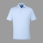 Men's USA Made Mini Stripe Tech Polo