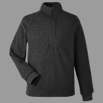 Men's Aura Sweater Fleece Quarter-Zip Pullover