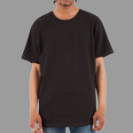 Unisex Curved Hem Long T-Shirt