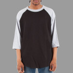 Unisex Raglan Three-Quarter Sleeve T-Shirt