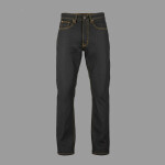 Unisex Raw Denim Straight-Leg Jean Pants