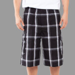Unisex Plaid Shorts