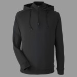 Unisex Vandyke Quarter-Zip Hooded Pullover