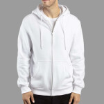Unisex Fleece Full-Zip Hooded Sweatshirt