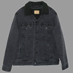 Unisex Sherpa-Lined Denim Jacket