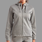 Women's Spun Dyed Full-Zip Hooded Sweatshirt