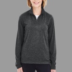 Women's Cool & Dry Heathered Performance Quarter-Zip Pullover