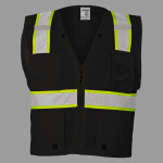 Unisex EV Series® Enhanced Visibility Multi-Pocket Mesh Vest