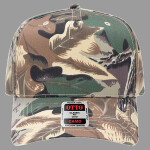 OTTO CAP® Camouflage 5 Panel Mid Profile Baseball Cap