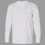 Unisex USA-Made Long Sleeve Pocket T-Shirt